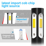 2-Piece H4/H7/H11/H13/9004/9005 LED Headlight Bulb – 6000K