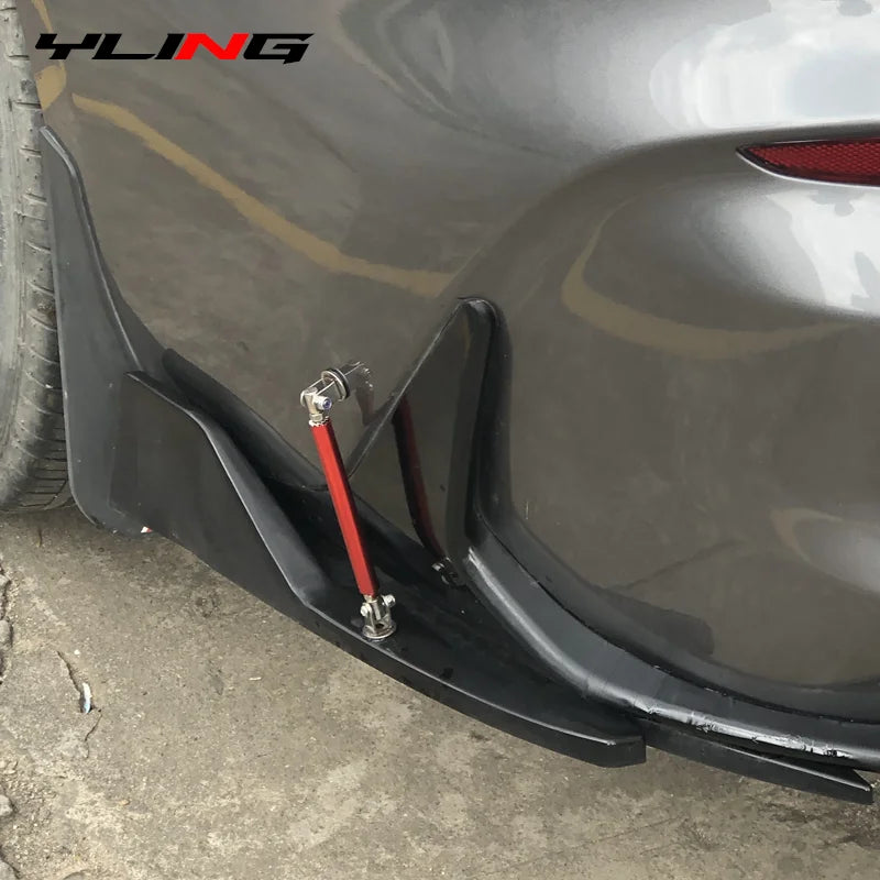 Aluminum Bumper Splitter Support Rod Kit for BMW/Peugeot