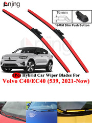 Windshield Wiper Blade Set for Volvo Recharge 539 -Now and Newer 2021
