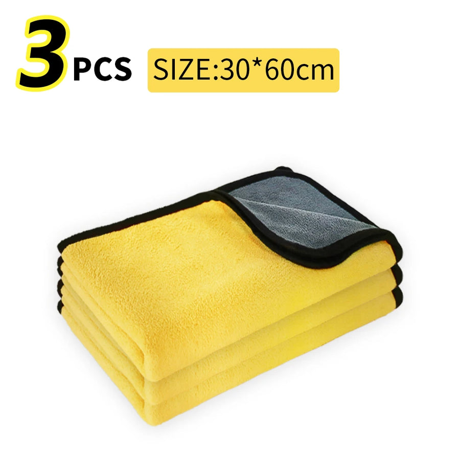 Microfiber Car Cleaning Towels – 3, 5 or 10 Pack