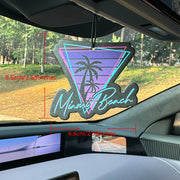 Bahamian Sea Breeze Hanging Car Air Freshener - 1 or 3 Pack
