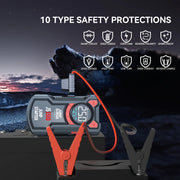 3000A 5-in-1 Car Jump Starter with 150 PSI Tire Inflator