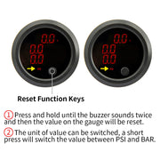 Digital Air Suspension Pressure Gauge with Sensors