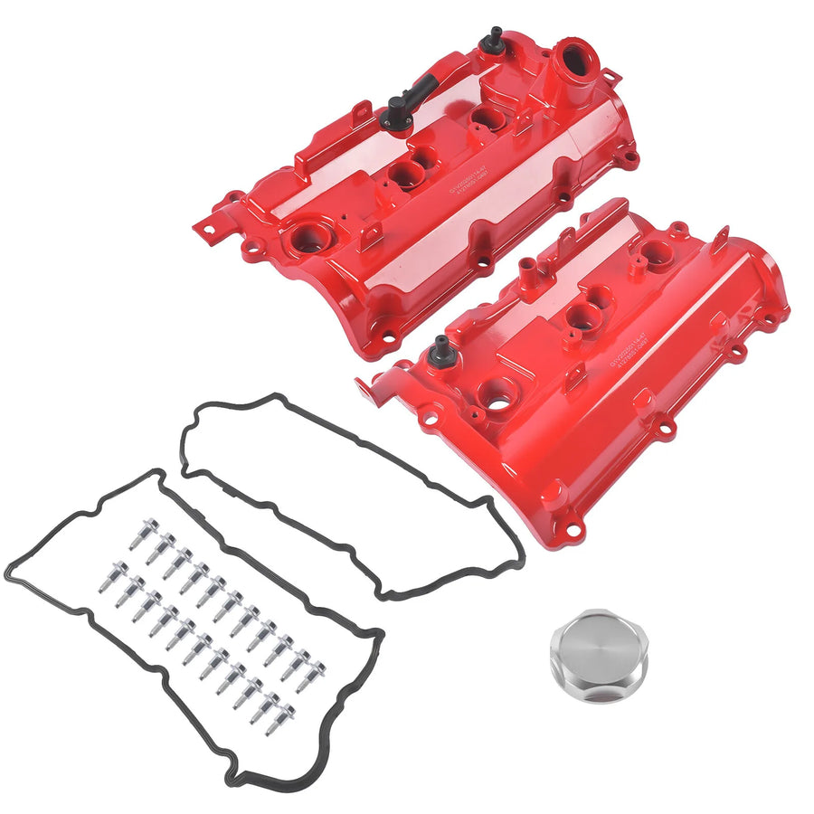 Aluminum Valve Cover Set for Infiniti G37 & Nissan 370Z VQ37VHR 2008-2020