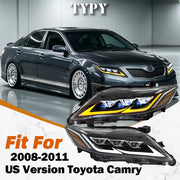 LED Headlight Assembly Set for 2008–2011 Toyota Camry