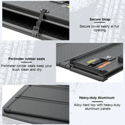 Hard Tri-Fold 5 ft Tonneau Cover for 2005–2026 Nissan Frontier