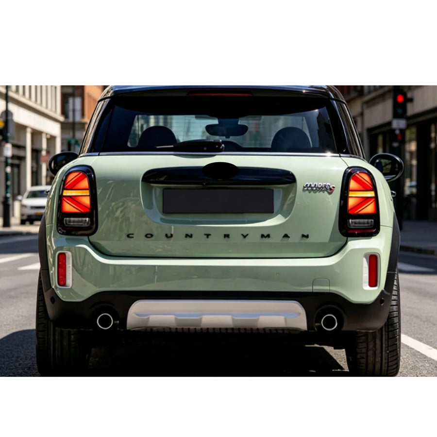 MINI Countryman F60 Smoked Sequential LED Tail Light Pair – 2017–2023