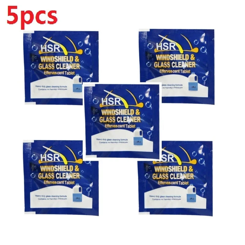 Concentrated Windshield Washer Cleaning Tablets – 5 to 100 Pack