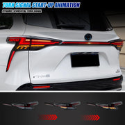 Toyota Sienna LED Tail Light Set with Center Lamp – 2021–2025