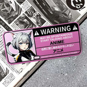 Cartoon Airbag Warning Vinyl Decal – SH40