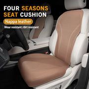 Universal Leather-look Car Seat Cover and Cushion Set
