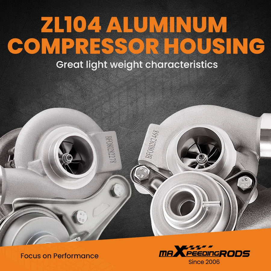 Twin Turbocharger for BMW N54 335i 335xi 335is 3.0L
