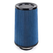 Universal 3-Inch 76mm High-Flow Cone Air Filter, 10.6-Inch Tall