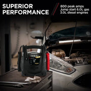 Schumacher SJ1583 800A Jump Starter with 150 PSI Air Compressor