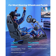Racing Simulator Cockpit & Wheel Stand