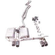 304 Stainless Steel Valved Cat-Back Exhaust System for BMW 3 Series