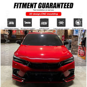 Rallye Red Front Bumper Lip for 2022–2024 Honda Civic