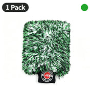 Oversized Plush Microfiber Car Wash Mitt with Wide Cuff