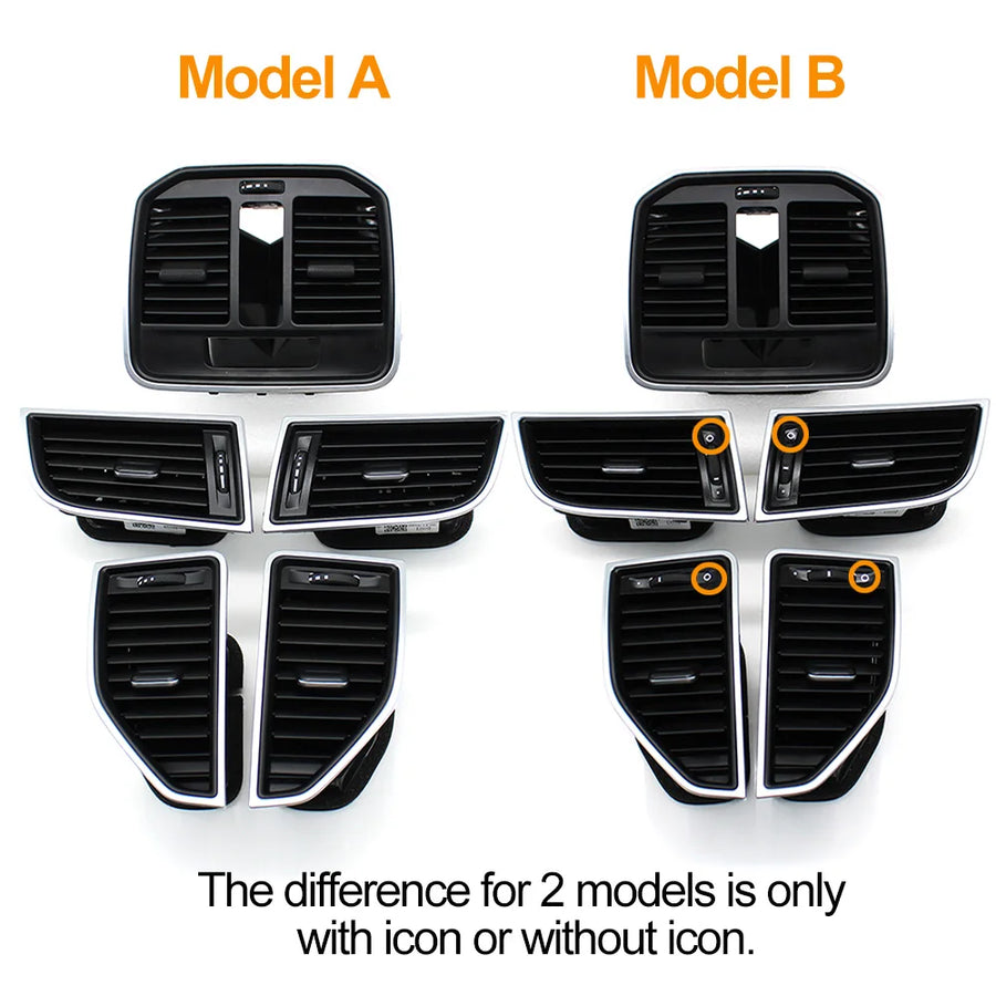 80% New Front Left Right Rear Air Conditioning AC Vent Grille Complete Assembly for Porsche Macan