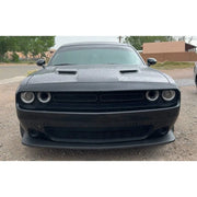 Black Front Bumper Lip Valance for 2015–2023 Dodge Challenger