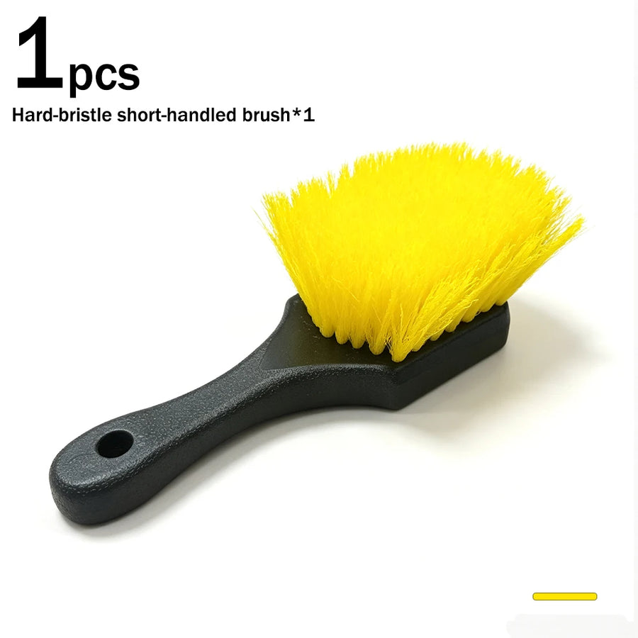 Long-Handle Wheel & Tire Scrub Brushes - Style Options
