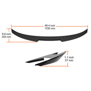 Gloss Black Rear Spoiler – 2018–2023 Toyota Camry