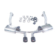 Stainless Steel Valved Cat-Back Exhaust System for Porsche Boxster 981 2012-2016