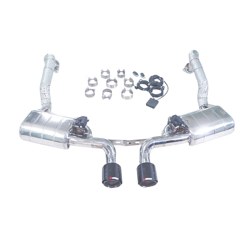 Catback Valvetronic Exhaust System for Porsche Boxster 981 2.7L 2012-2016