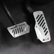 Non-Slip Aluminum Manual Pedal Cover Set – 2/3-Piece