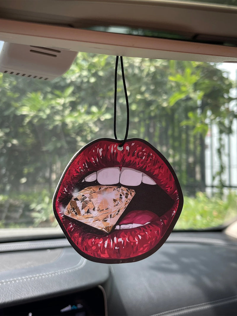 Lips/Sea Breeze Fresh Scent Car Air Freshener
