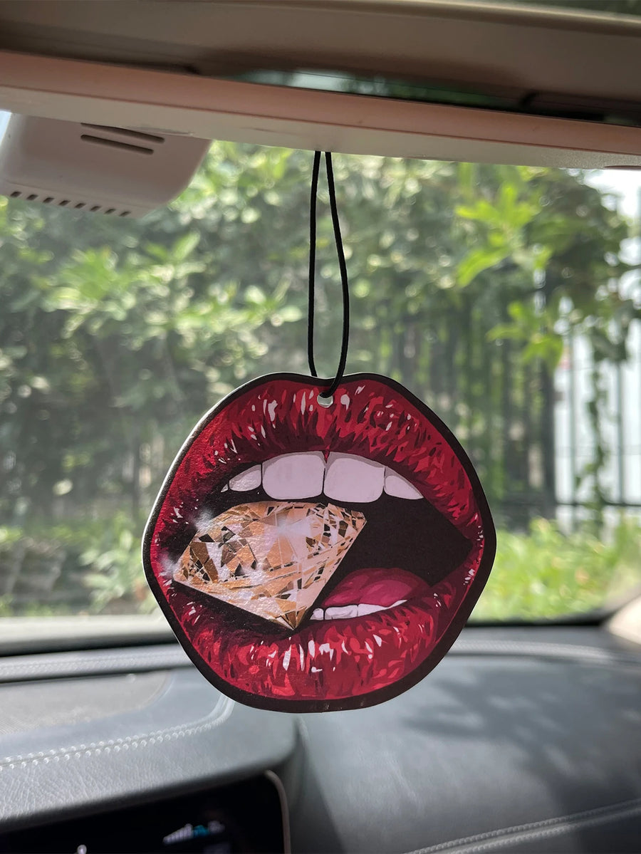 Lips/Sea Breeze Fresh Scent Car Air Freshener