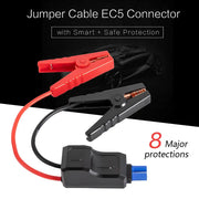 12V EC5 Jump Starter Clamp Cable Kit with Alligator Clips