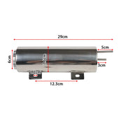 Universal Radiator Coolant Overflow Tank Polished Stainless Steel 2"x13" 3"x10" Puke Tank Can