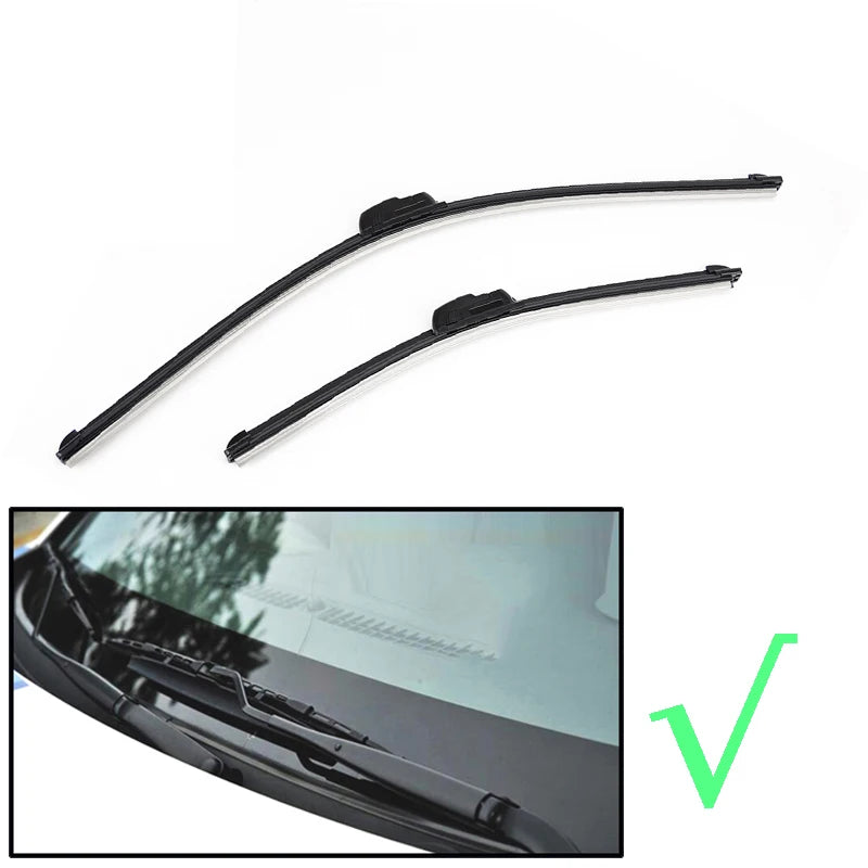 Front and Rear Windshield Wiper Blade Set for Ford Edge Mk1 26"20"14" 2007-2014