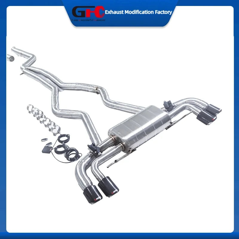 304 Stainless Steel Catback Exhaust System for BMW 3.0T 2020-2024