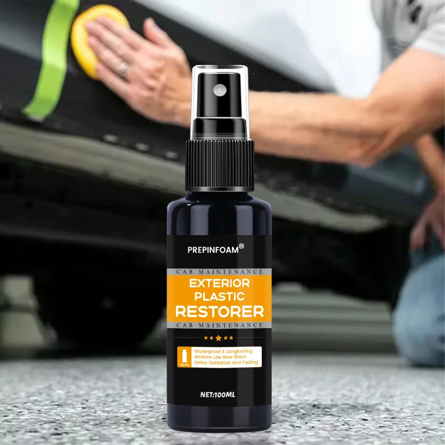 Back-to-Black Automotive Plastic Trim Restorer