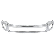 Chrome Front Bumper with Fog-Light Openings for Ford F-250/F-350 2011–2016
