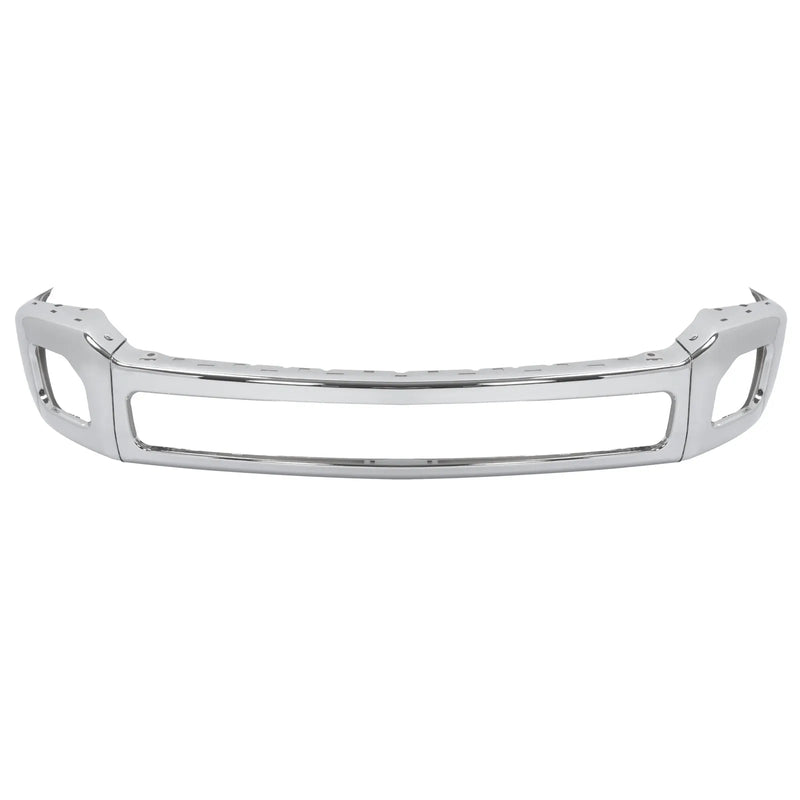Chrome Front Bumper with Fog-Light Openings for Ford F-250/F-350 2011–2016