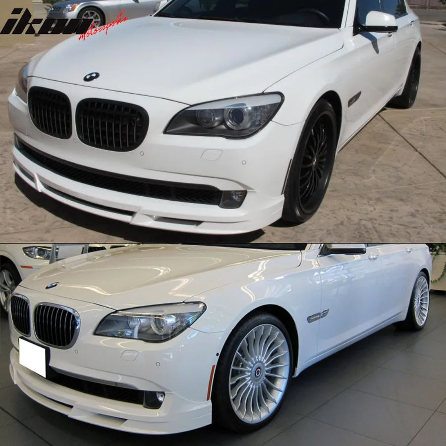 Unpainted Front Bumper Lip & Splitter for 2009–2012 BMW 7 Series