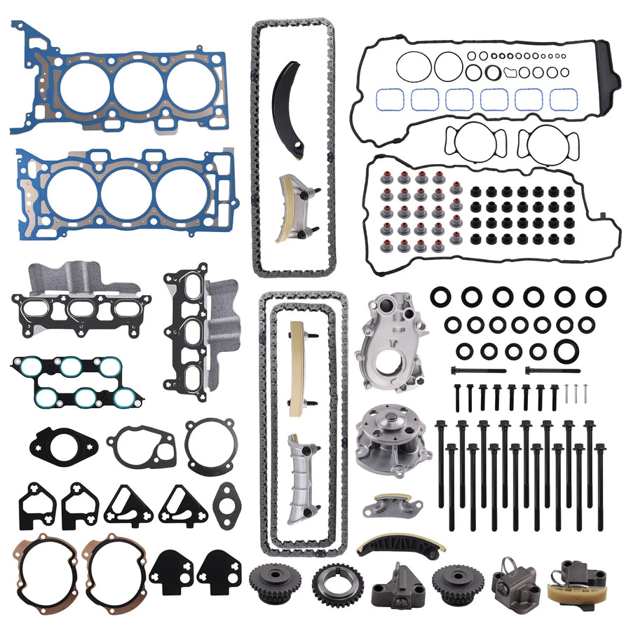3.6L Timing Chain, Head Gasket and Pump Kit for GM Crossovers