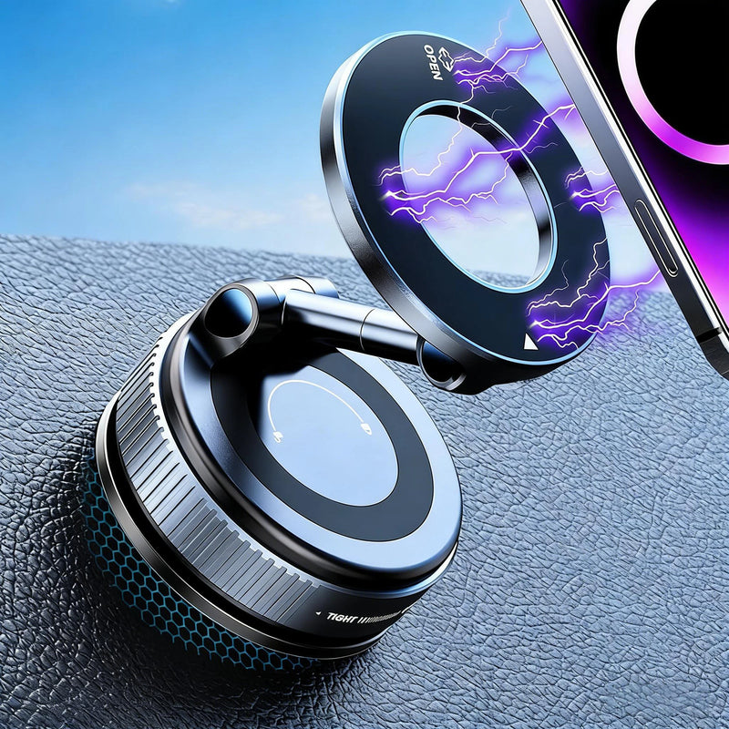 Magnetic Dashboard/Windshield Phone Mount with 360° Rotation