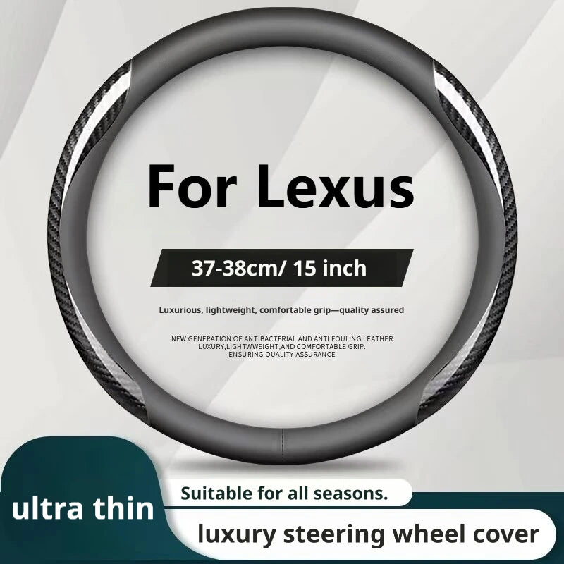 37-38Cm Steering Wheel Cover for Lexus RX LBX ES NX NX350 RX400h UX250h ES300h