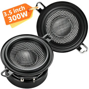3.5-Inch 300W Coaxial Car Speakers