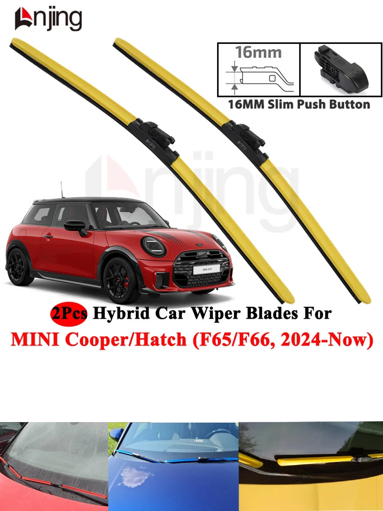 Windshield Wiper Blade Set for MINI Cooper C S Jcw 2024-Now 2024 and Newer
