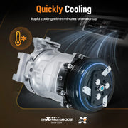 A/C Compressor & Clutch for Chevrolet & GMC 1996-1998
