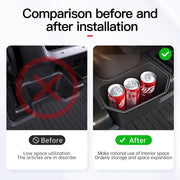 Under-seat Storage Organizer for Tesla Model 3/Y 2021-2025
