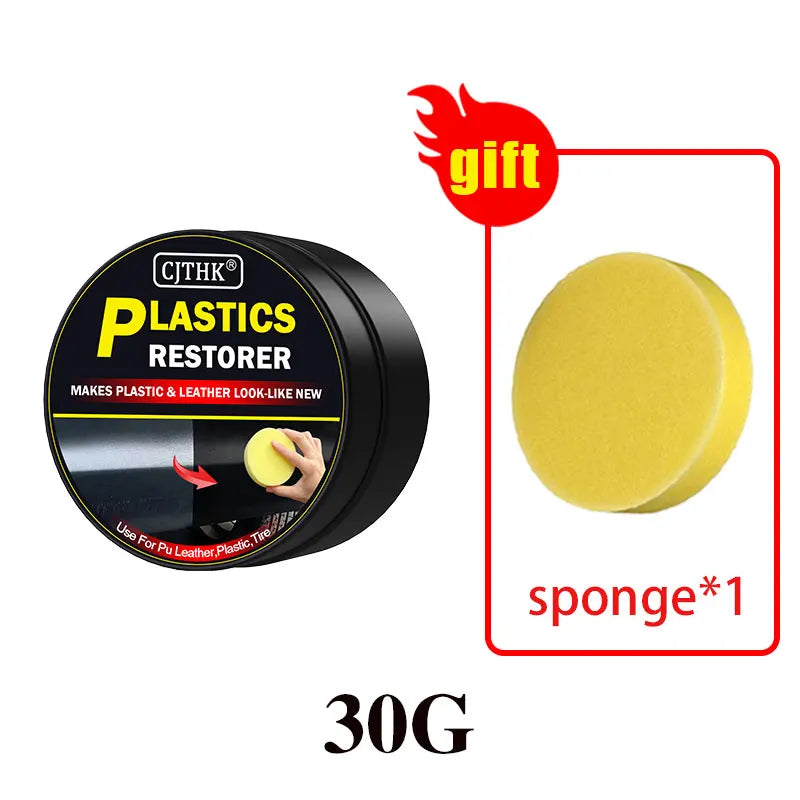 Automotive Plastic and Leather Restorer – Back-to-Black Gloss Treatment