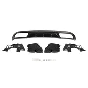 Gloss Black Rear Bumper Diffuser for 2015–2018 Mercedes-Benz W205
