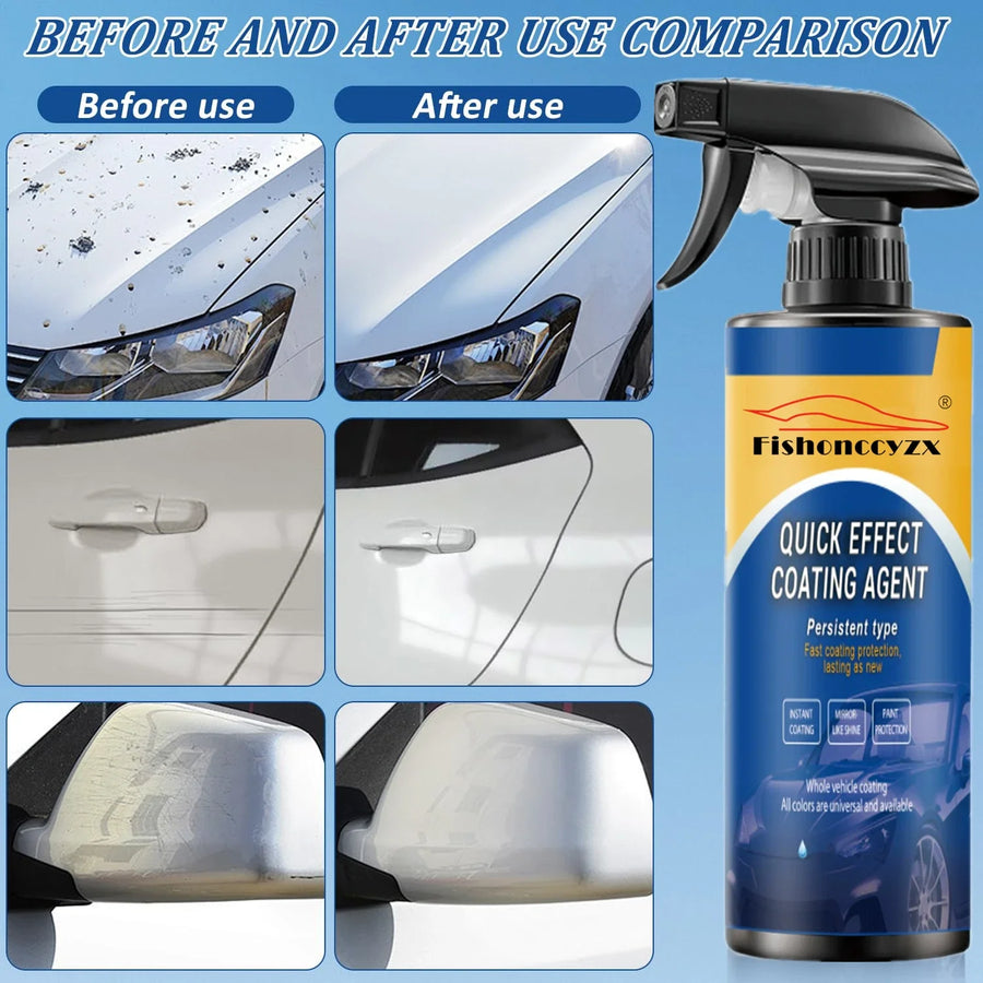 Quick-Effect Car Coating Spray and Wax