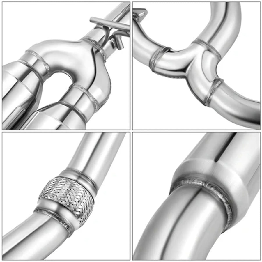 Subaru WRX/STI Stainless Cat-Back Exhaust with Quad 4-Inch Tips – 2015–2022